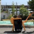 Compactador vibratório pedestre do rolo de estrada do preço agradável para a venda